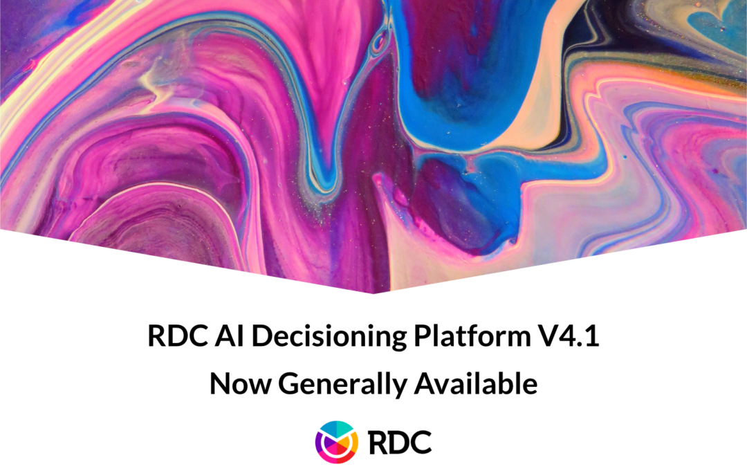 RDC AI Decisioning Platform V4.1 Now Generally Available