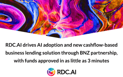 RDC.AI drives AI adoption and new cashflow-based business lending solution through BNZ partnership, with funds approved in as little as 3 minutes