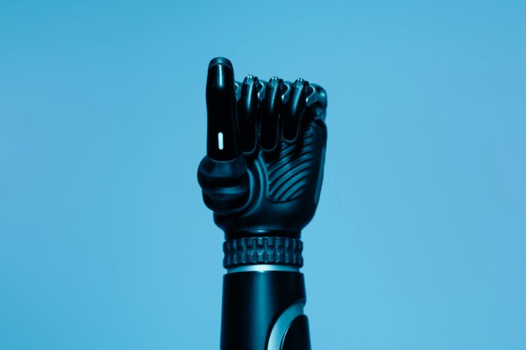 Photo of robot hand